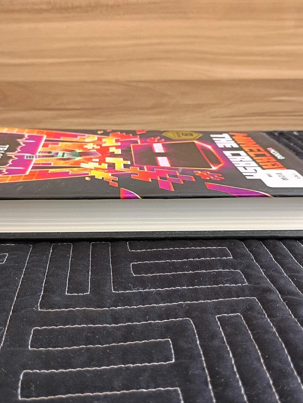 Minecraft: The Crash by Tracey Baptiste - Black & Neon Hardcover